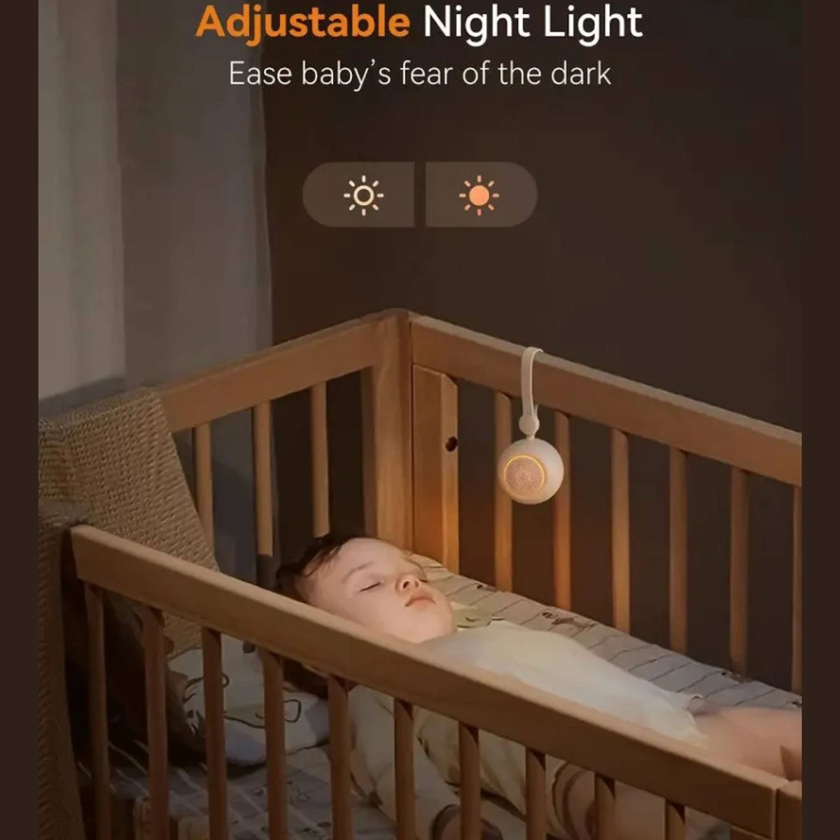 Nizu Snooz Go | Travel Sound Machine for Baby