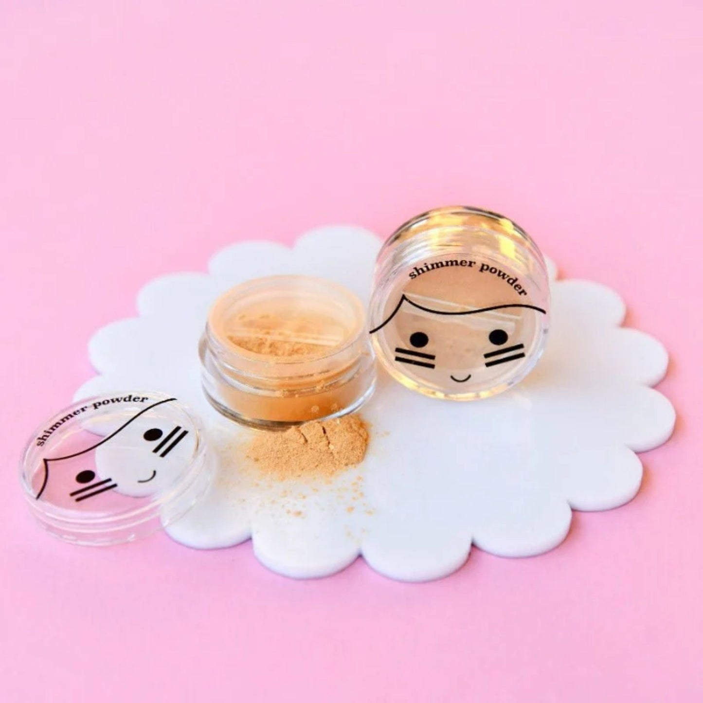 No Nasties Natural Gold Shimmer Powder Kids Makeup