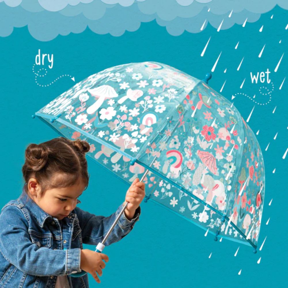 Stephen Joseph Clear Color Changing Umbrella