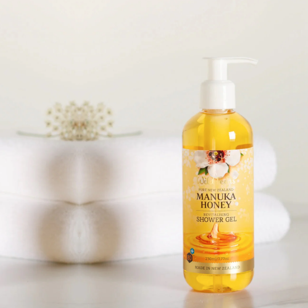 Wild Ferns Manuka Honey Revitalising Shower Gel (230ml)