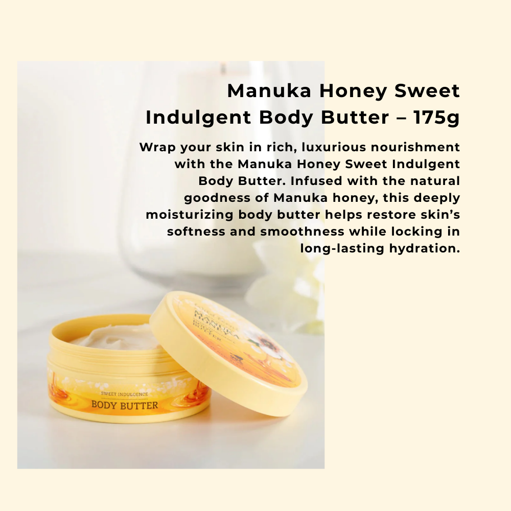 Wild Ferns Manuka Honey Sweet Indulgent Body Butter (175g)