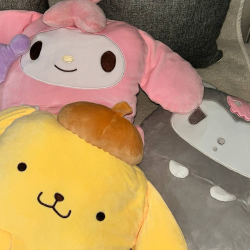 Little Fat Hugs Sanrio Plushy Pillow