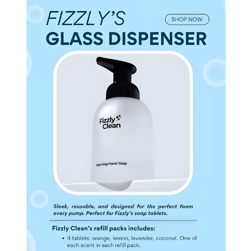 Fizzly Clean Glass Dispenser