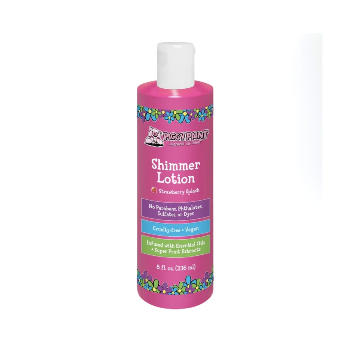 Piggy Paint Strawberry Splash Shimmer Lotion 236ML