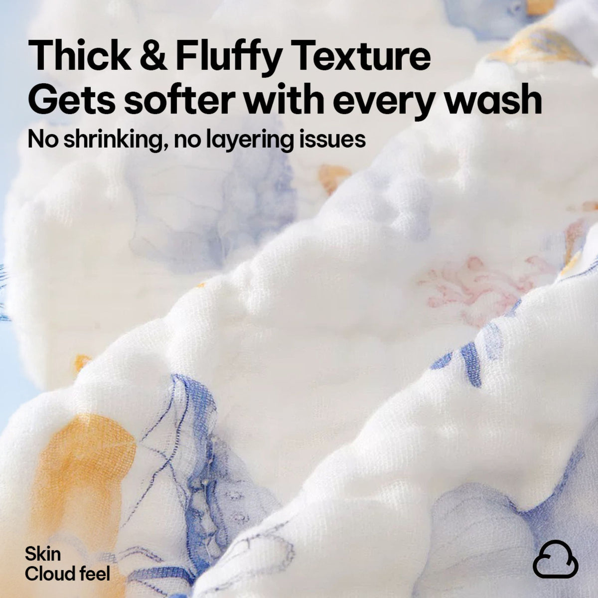 Cottontail Baby PureSoft Gauze Towel