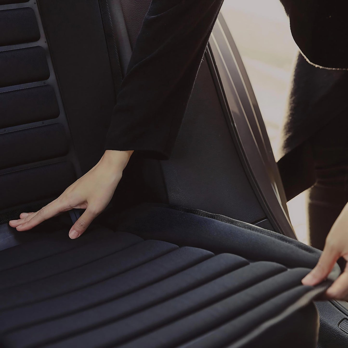 Poled Car Seat 3D Protector