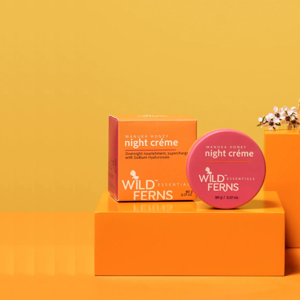 Wild Ferns Essentials Manuka Honey Night Crème (90g)