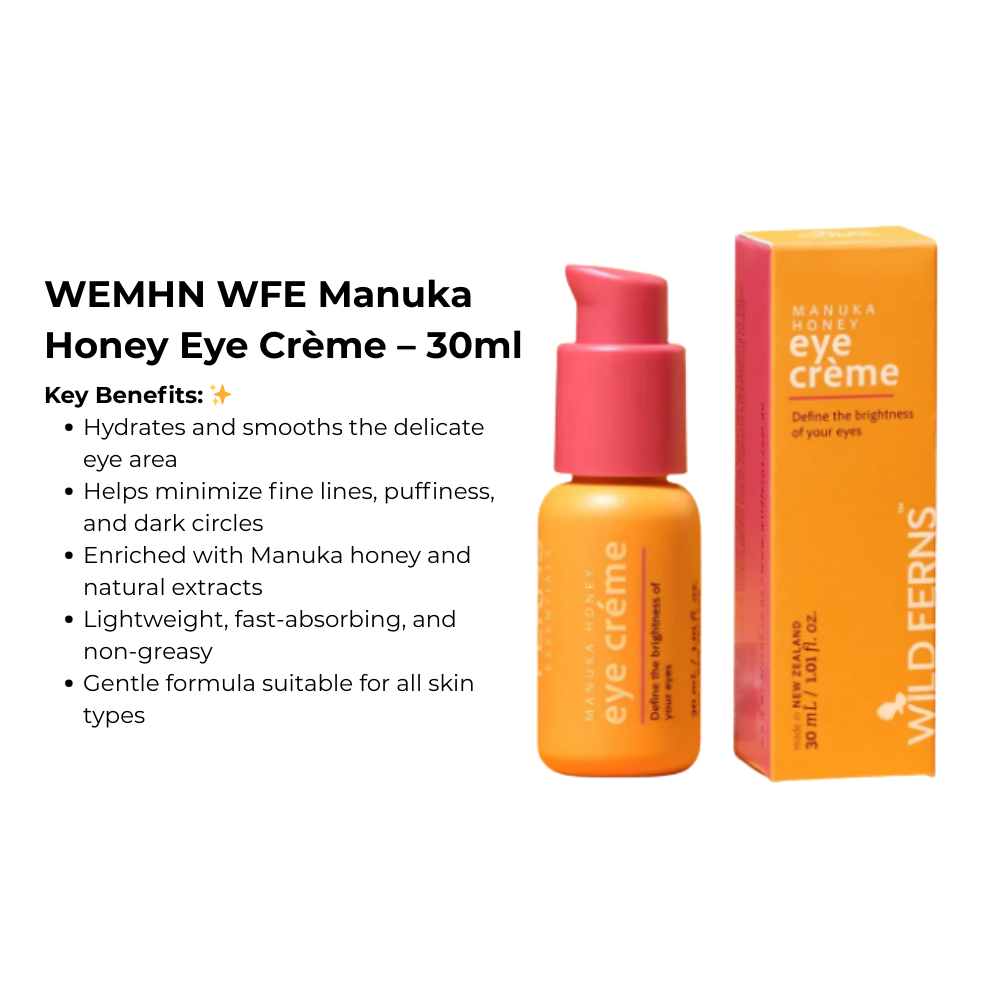 Wild Ferns Essentials Manuka Honey Eye Creme (30ml)