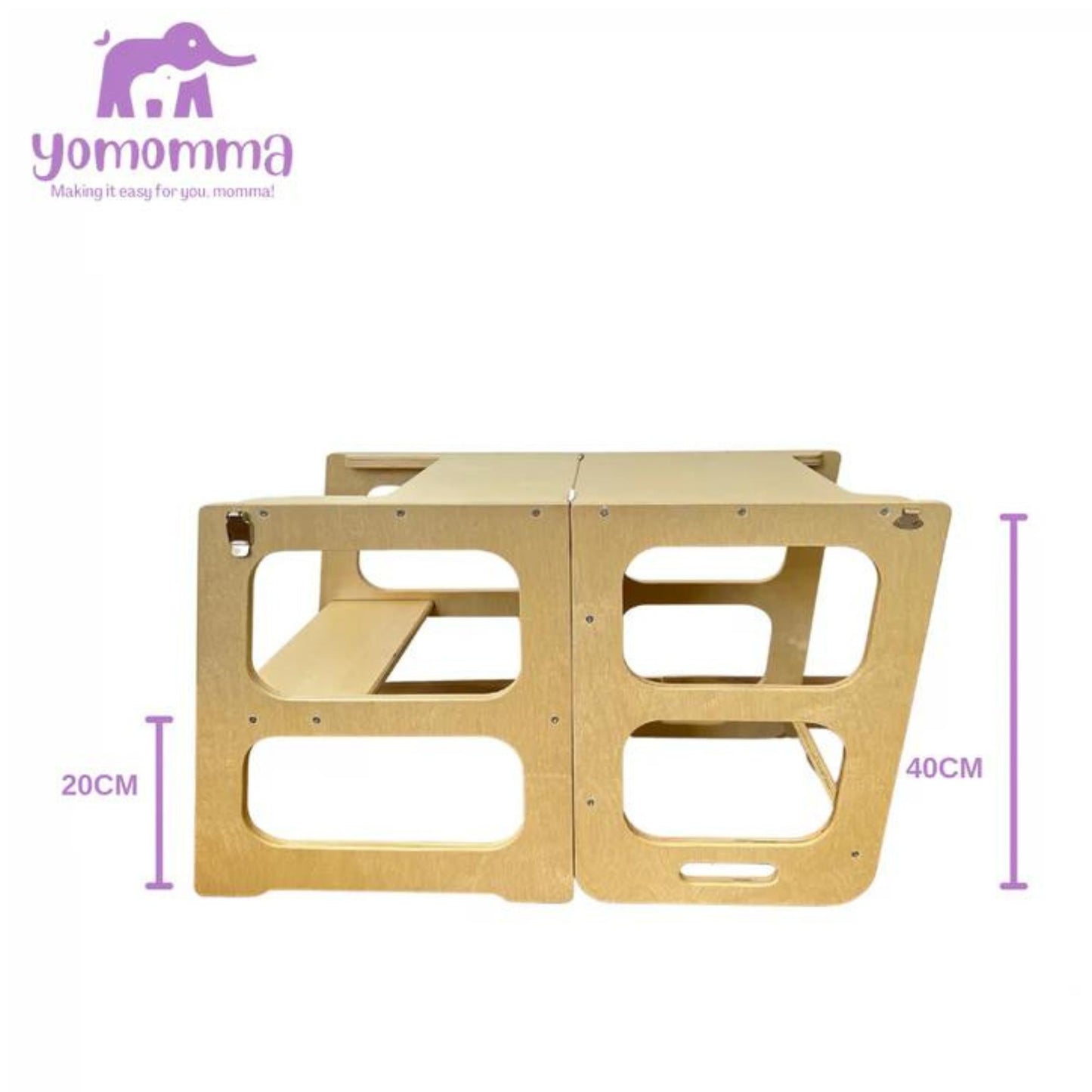 Yomomma Learning Tower 2 in 1 Convertible to Desk & Chair