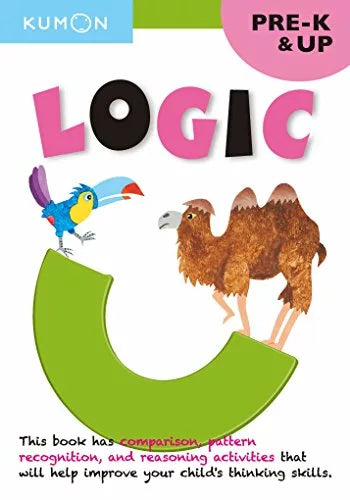 Little Fat Hugs Kumon Workbook Pre-K & Up Logic