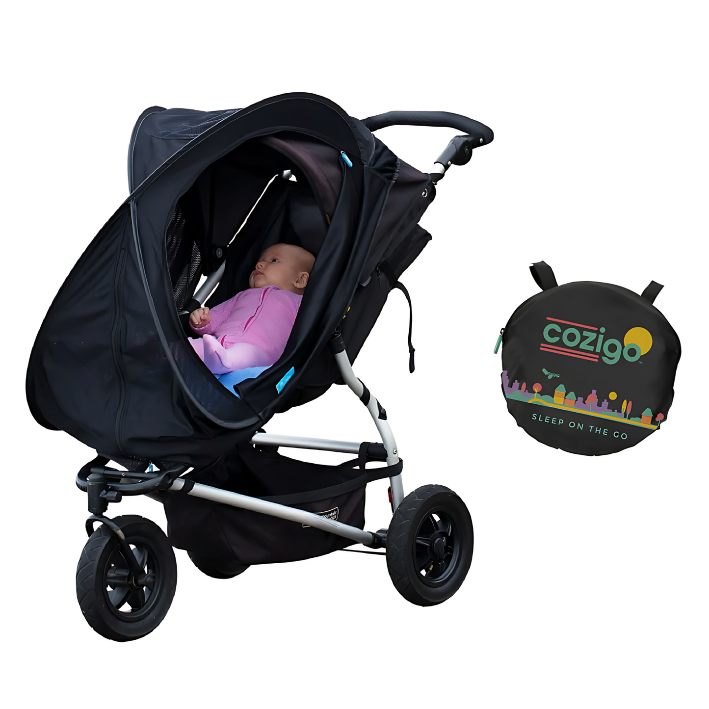Cozigo Sleep & Sun Stroller and Bassinet Cover
