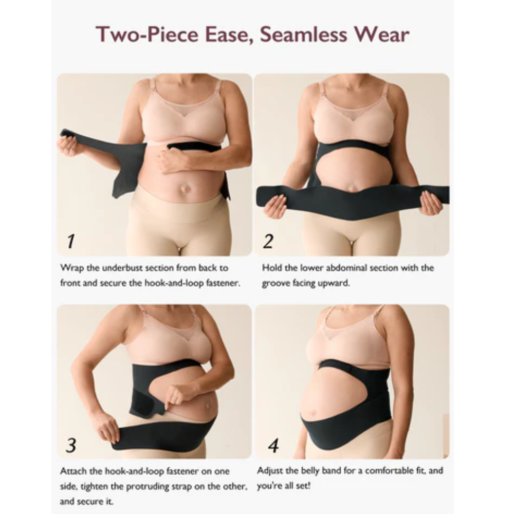 Lunabebe by Mama Blends Premium 2 in 1 Seamless Belly Lift