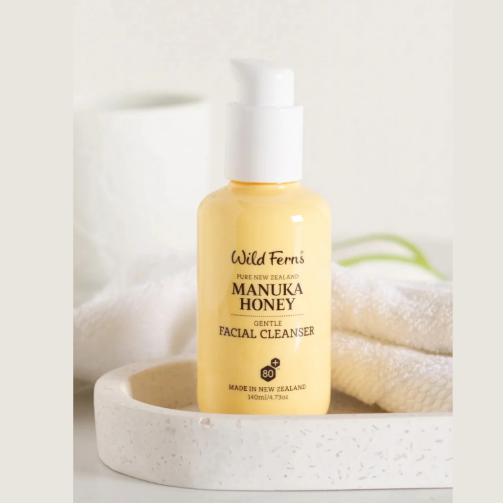 Wild Ferns Manuka Honey Gentle Facial Cleanser (140ml)