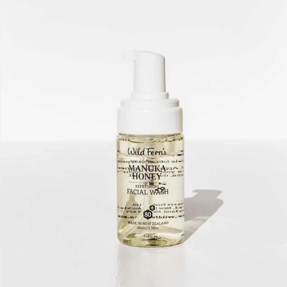 Wild Ferns Manuka Honey Refreshing Facial Wash (100ml)