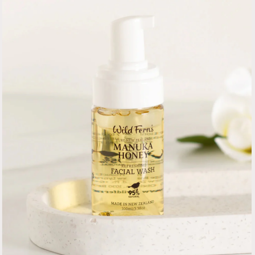 Wild Ferns Manuka Honey Refreshing Facial Wash (100ml)