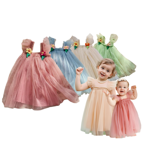 Littles Baby & Kids Clothing Lily Flower Tutu Dress