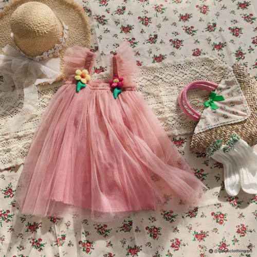 Littles Baby & Kids Clothing Lily Flower Tutu Dress