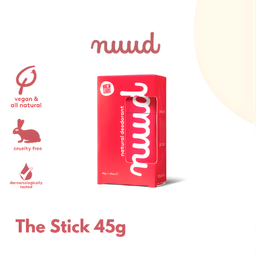 Nuud The Stick 45g Natural Vegan Deodorant Stick