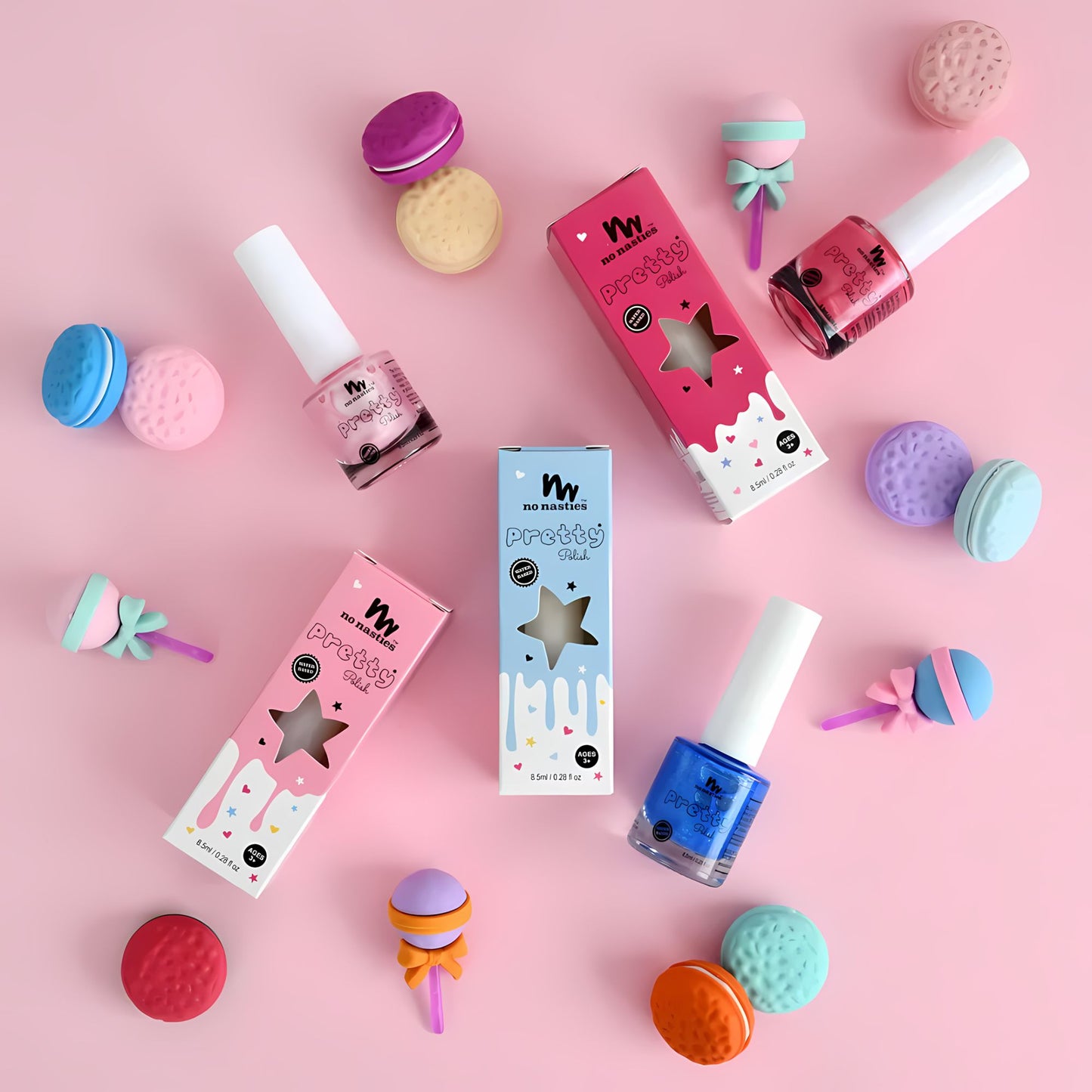 No Nasties Kids Pretty Polish Water-Based Peelable Nail Polish 8.5ml