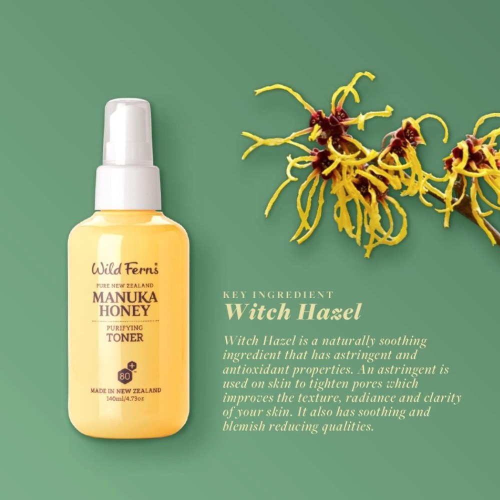 Wild Ferns Manuka Honey Purifying Toner (140ml)