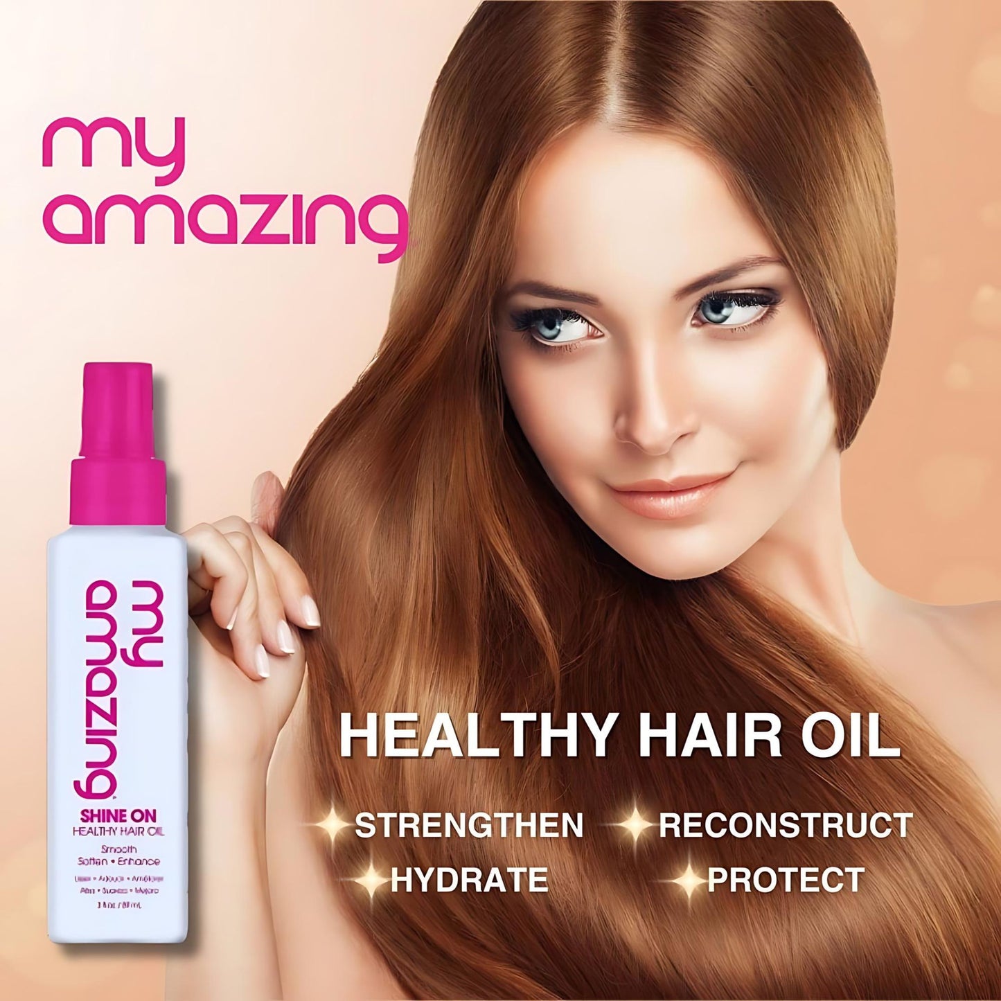 My Amazing Shine On Healthy Hair Oil 89ML