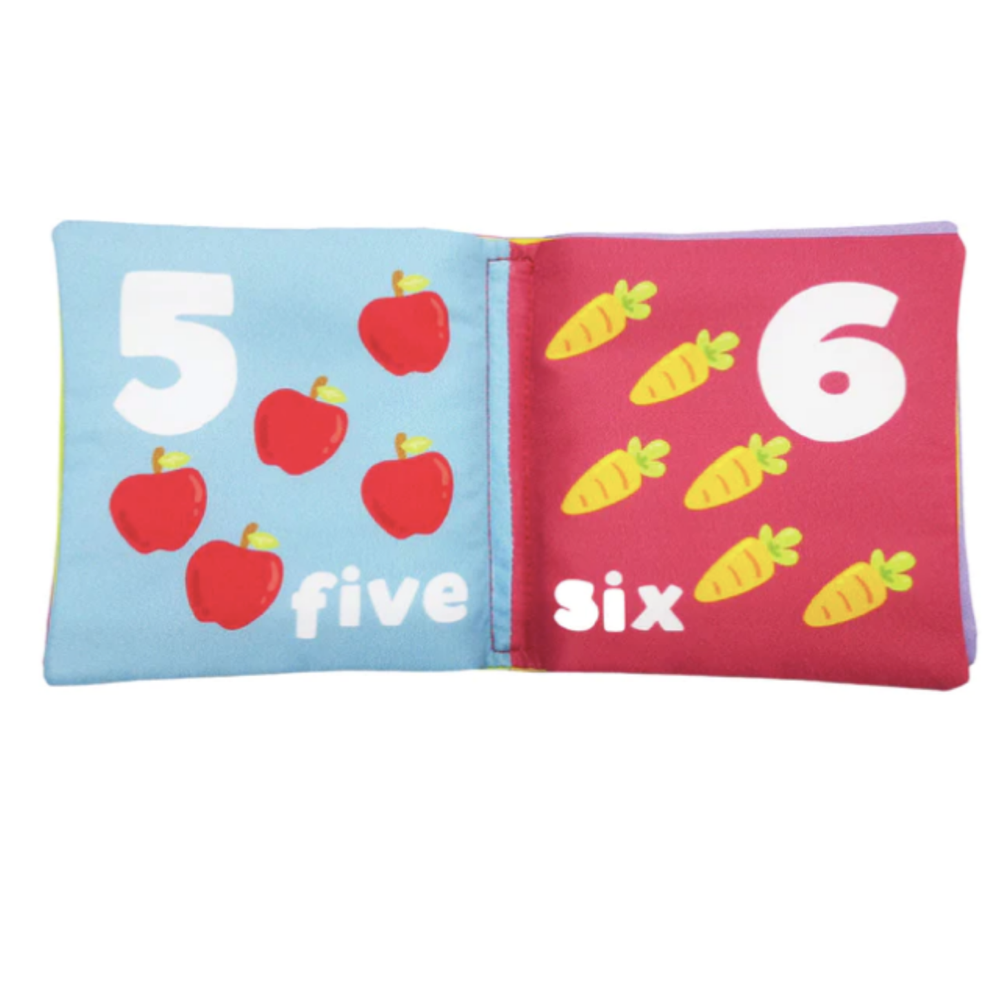 Little Totts Educational Sensory Play Cloth Book for Babies