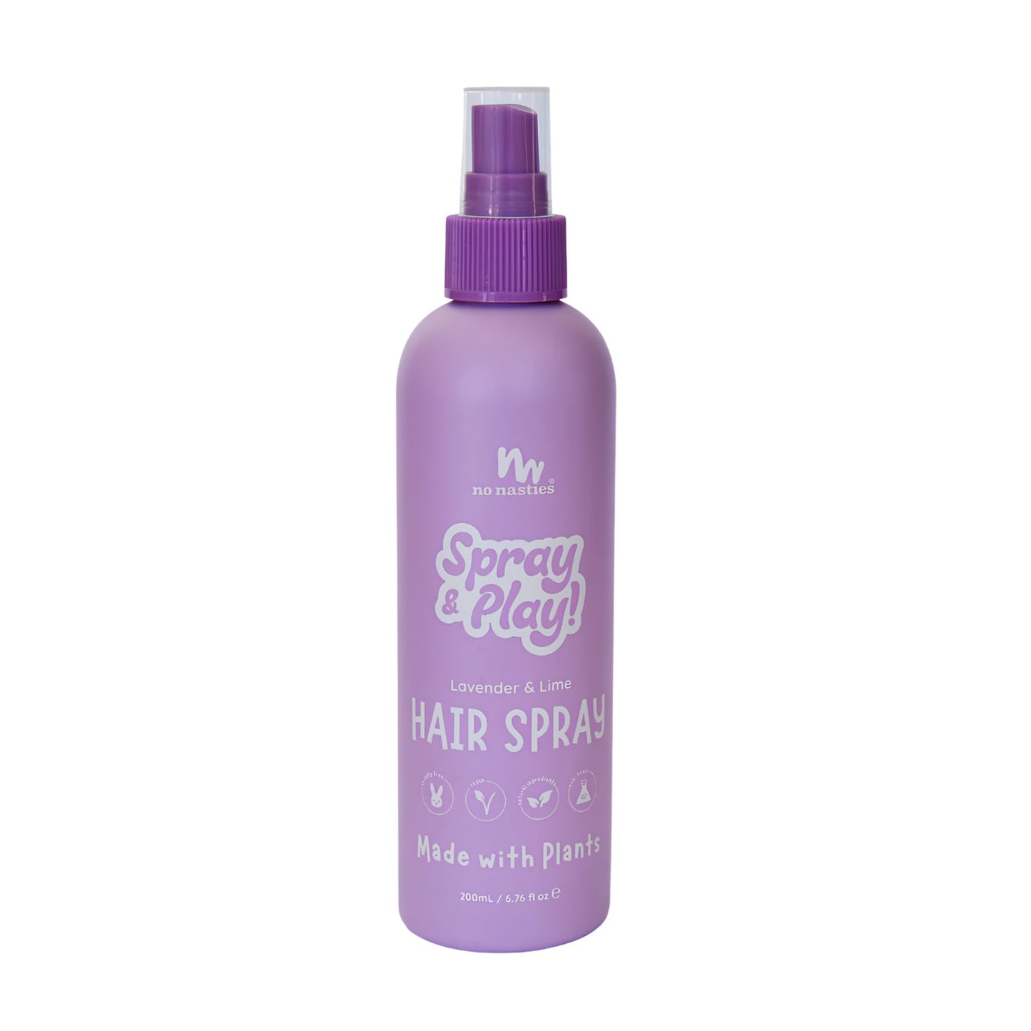 No Nasties - Slick Kids Hair Spray in Calming Lavender and Fresh Lime 200ml