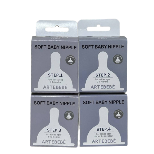 ARTEBEBE Soft Anti-Colic Baby Bottle Nipple
