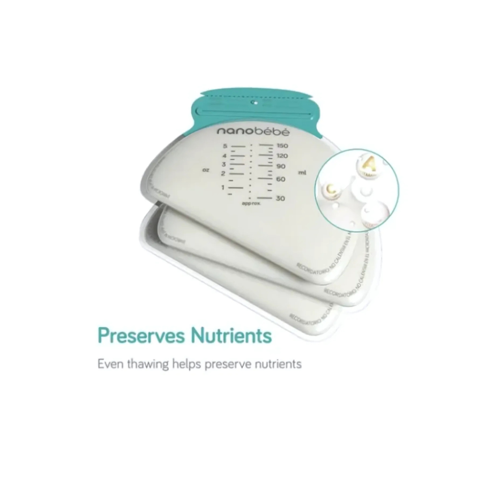 Nanobebe 50 Breastmilk Storage Bags