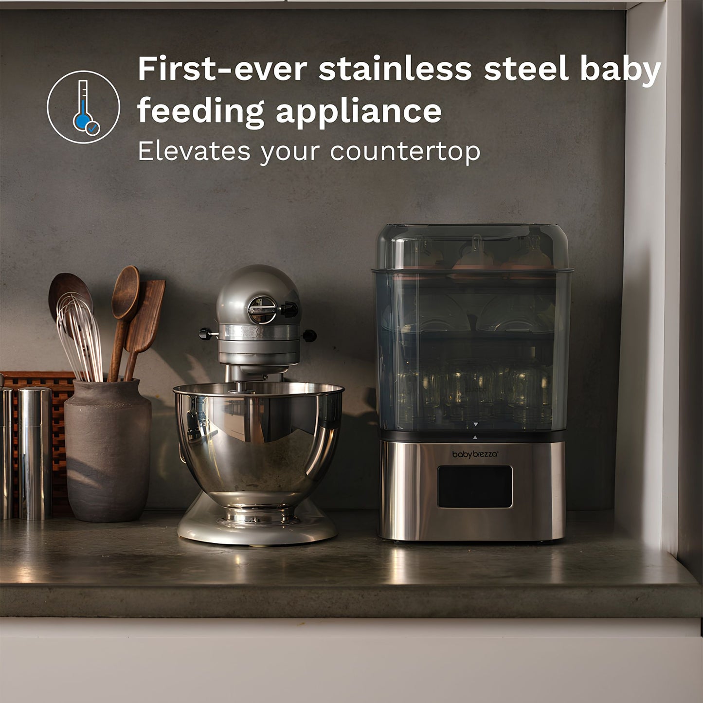 Baby Brezza Superquick Sterilizer - Stainless