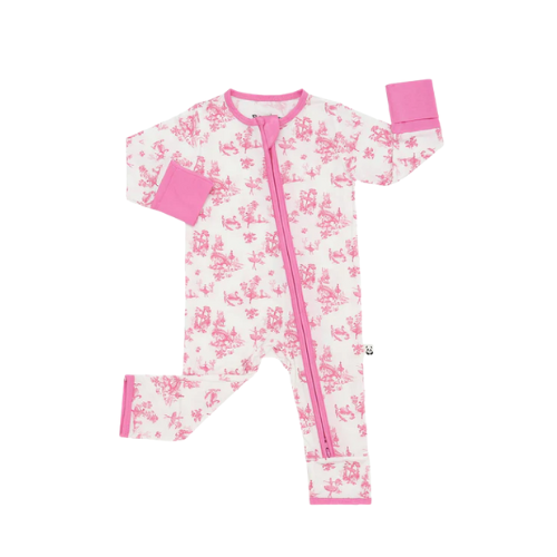 Bamberry TDJ  Zippered Rompers Garden Fresh Collection | Newborn - 0-9 Months