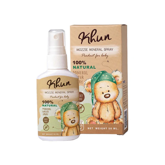 Khun Mozzie Anti-Mosquito Repellent Mineral Spray 50ml