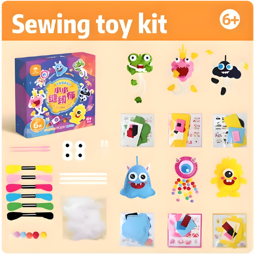 Mr. Toys Sewing Kit Alien Plush Toy Set
