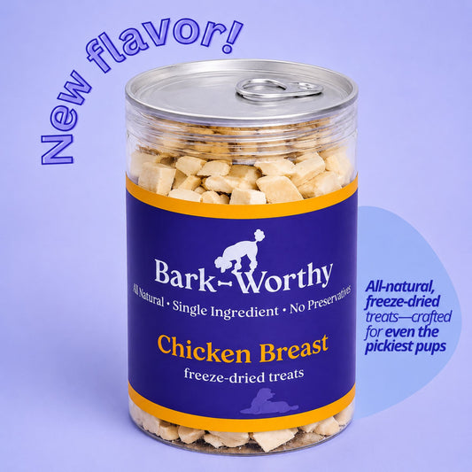 Bark-Worthy Freeze-Dried Dog Treats | All-Natural, Single-Ingredient, No Preservatives