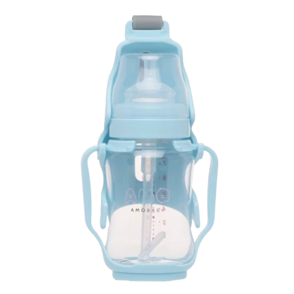 AMBOBABY Straw Feeding Bottle TRITAN 230ML