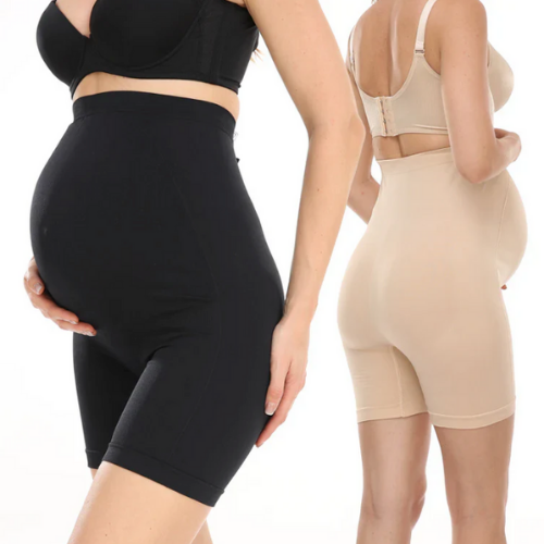 Lunabebe by Mama Blends Pregnancy Support Biker Shorts