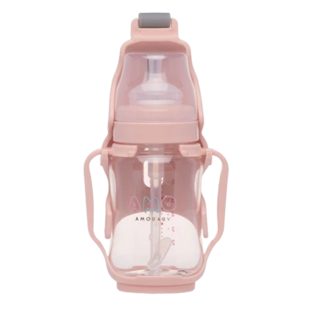 AMBOBABY Straw Feeding Bottle TRITAN 230ML