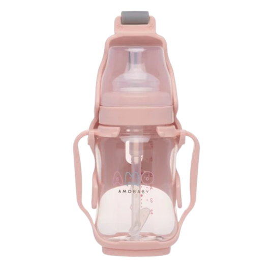 AMBOBABY Straw Feeding Bottle TRITAN 230ML