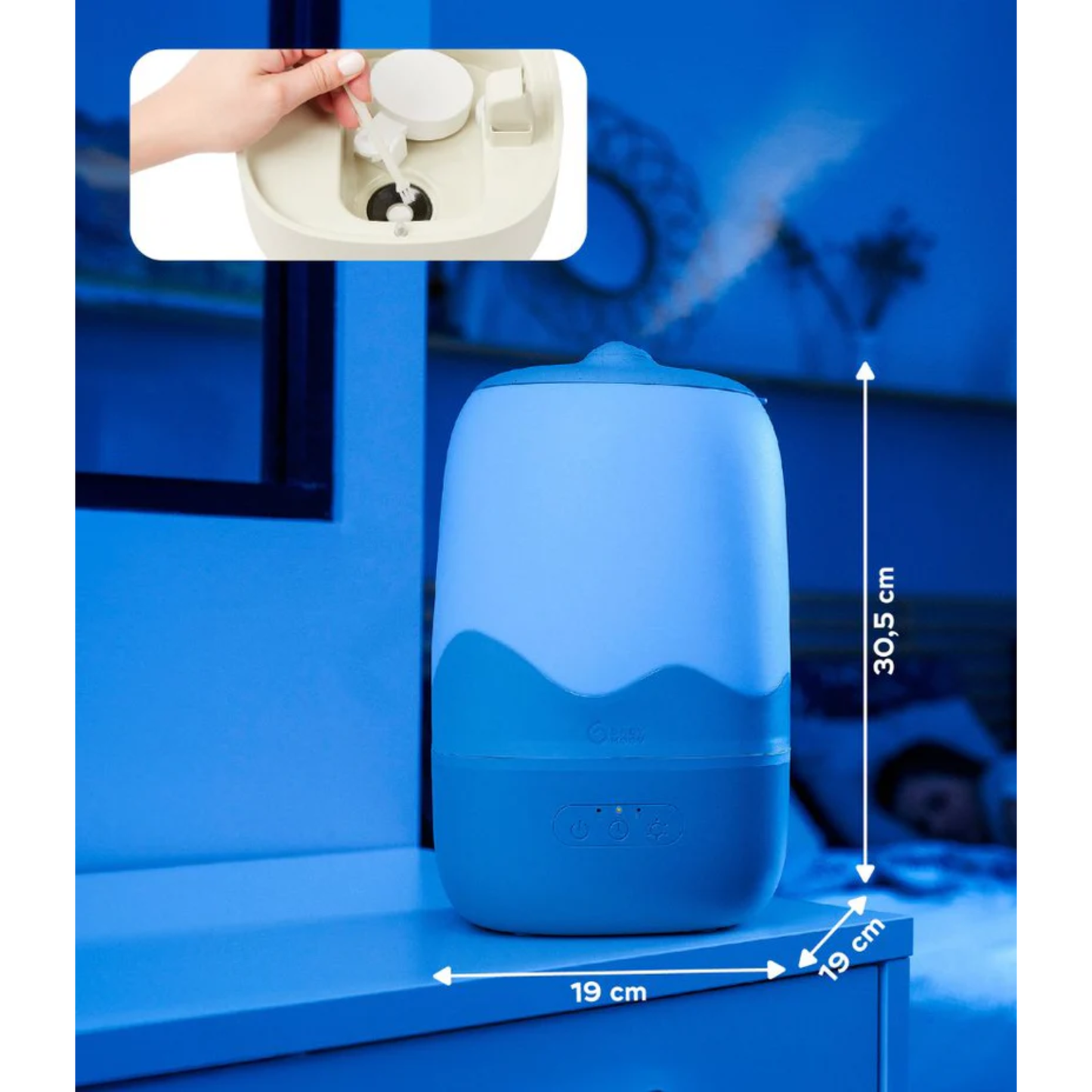 Babymoov Wave Cool Mist Air Humidifier