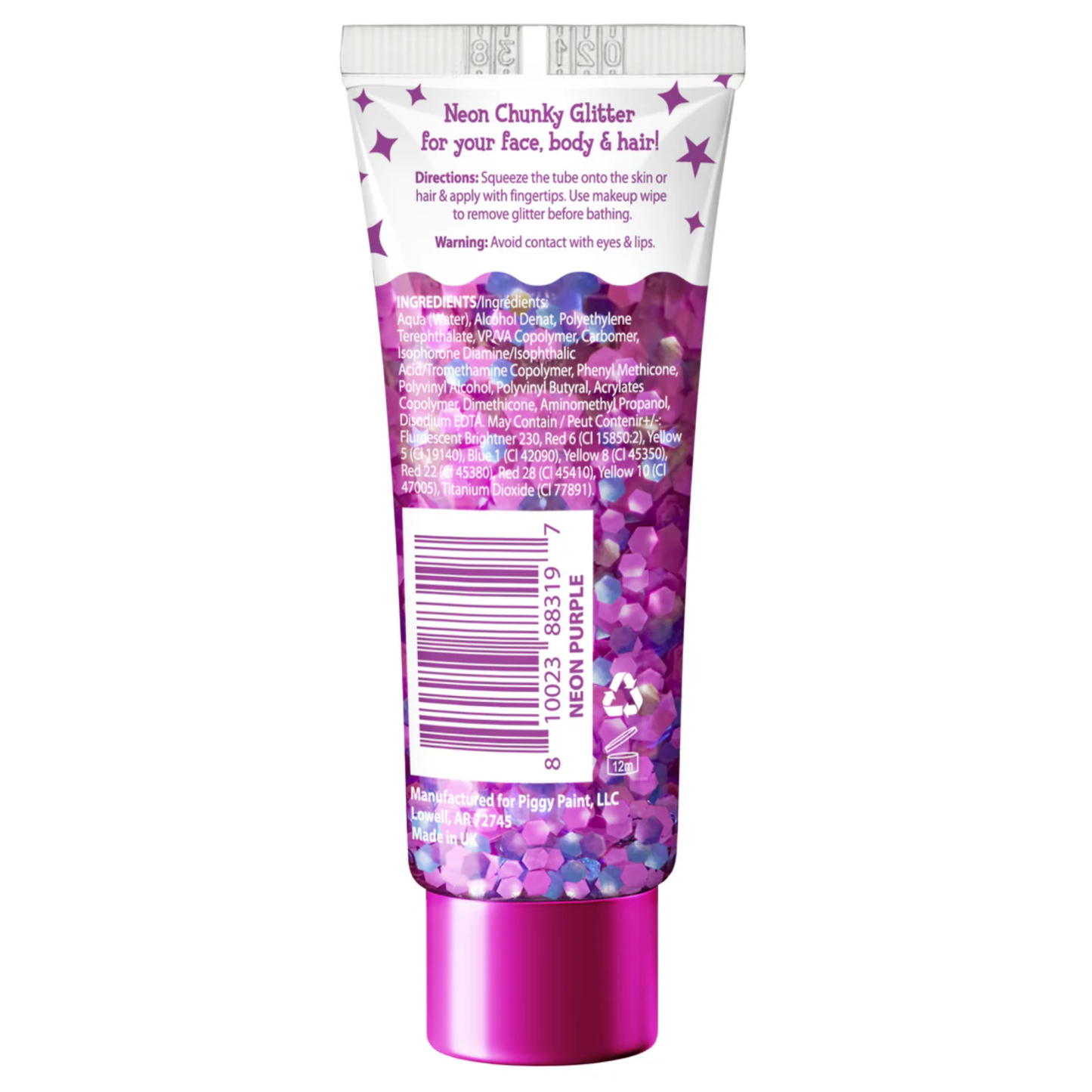 Piggy Paint Chunky Confetti Glitter Gel