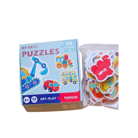 Matmat Lulu Jigsaw Educational Puzzle for Kids 2 Years Old Up I Develop cognitive skills