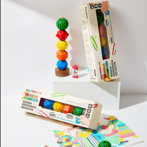 Flower Monaco Tactile Crayons