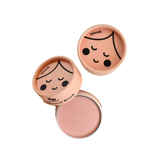 No Nasties Peach Kids Pressed Powder Blush