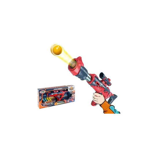 Little Fat Hugs Air Blaster I Includes 12 soft foam balls, Easy to Play, Great for indoor and outdoor play
