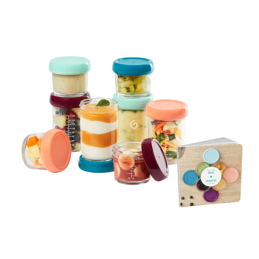 Babymoov Babybowls Glass Storage Containers (Set of 8)