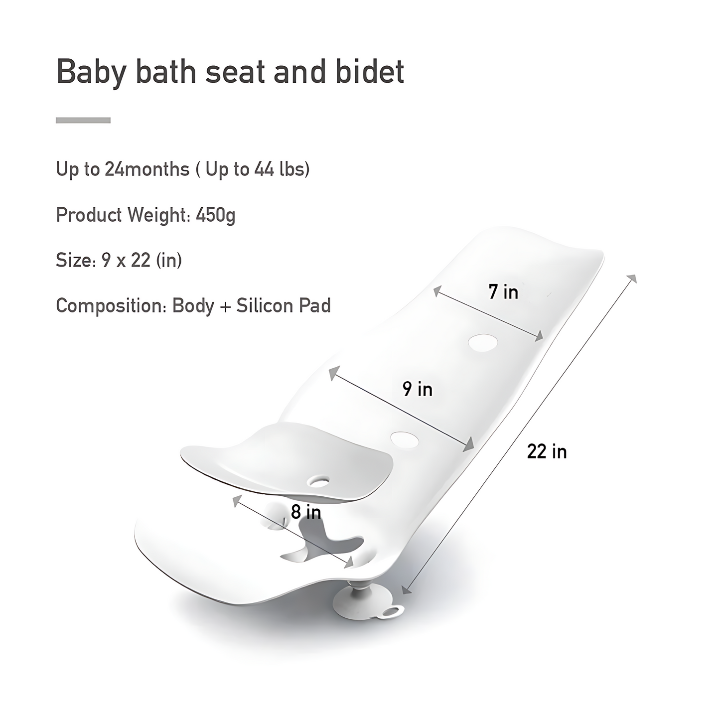 Murmur Smart Baby Bath Seat and Bidet