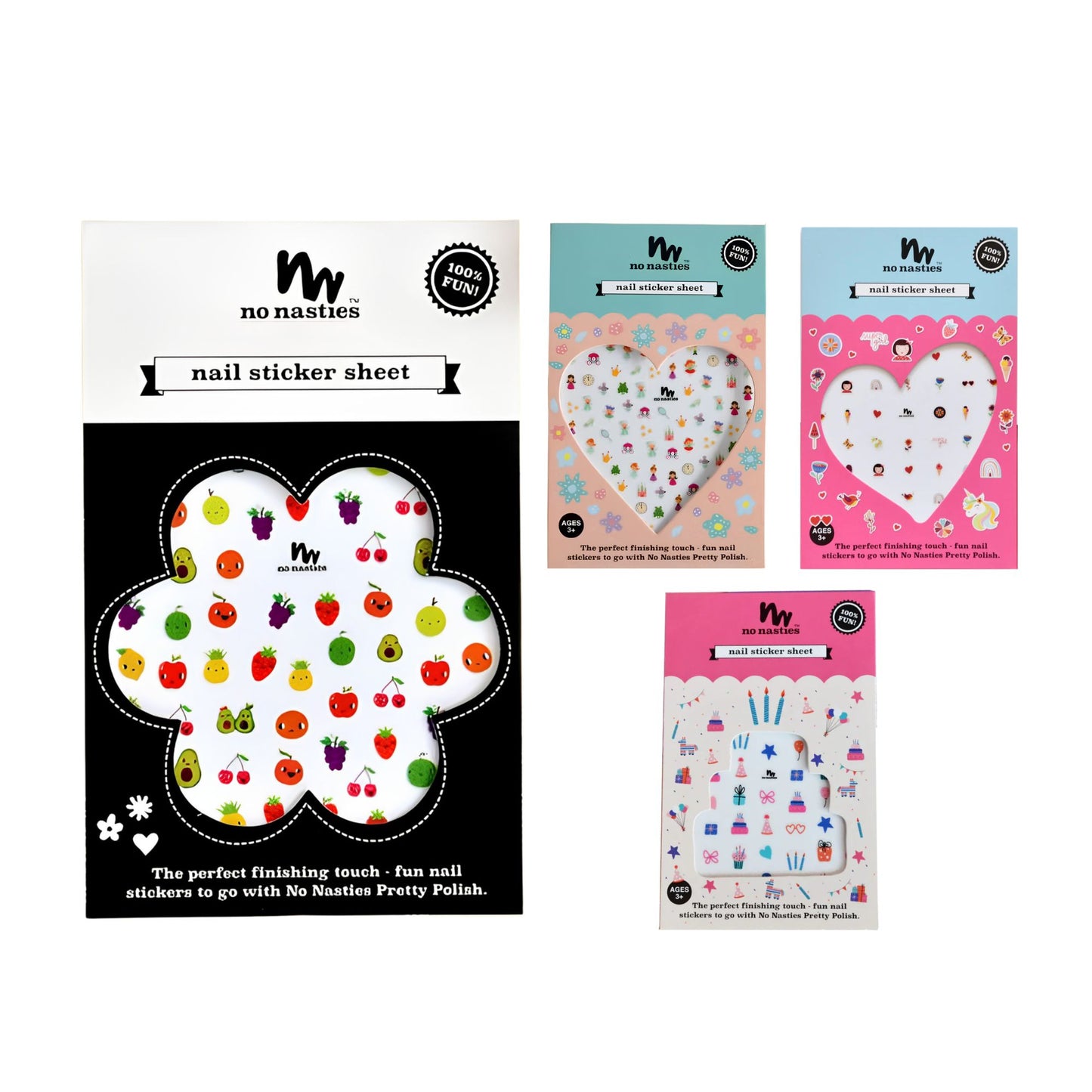 No Nasties Nail Stickers