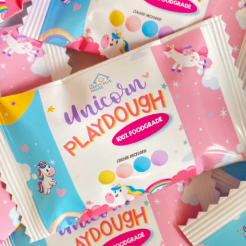 The Happy Blue House Playdough Unicorn Theme