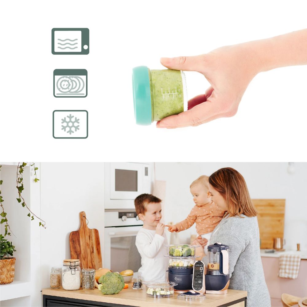 Babymoov Babybowls Glass Storage Containers (Set of 8)