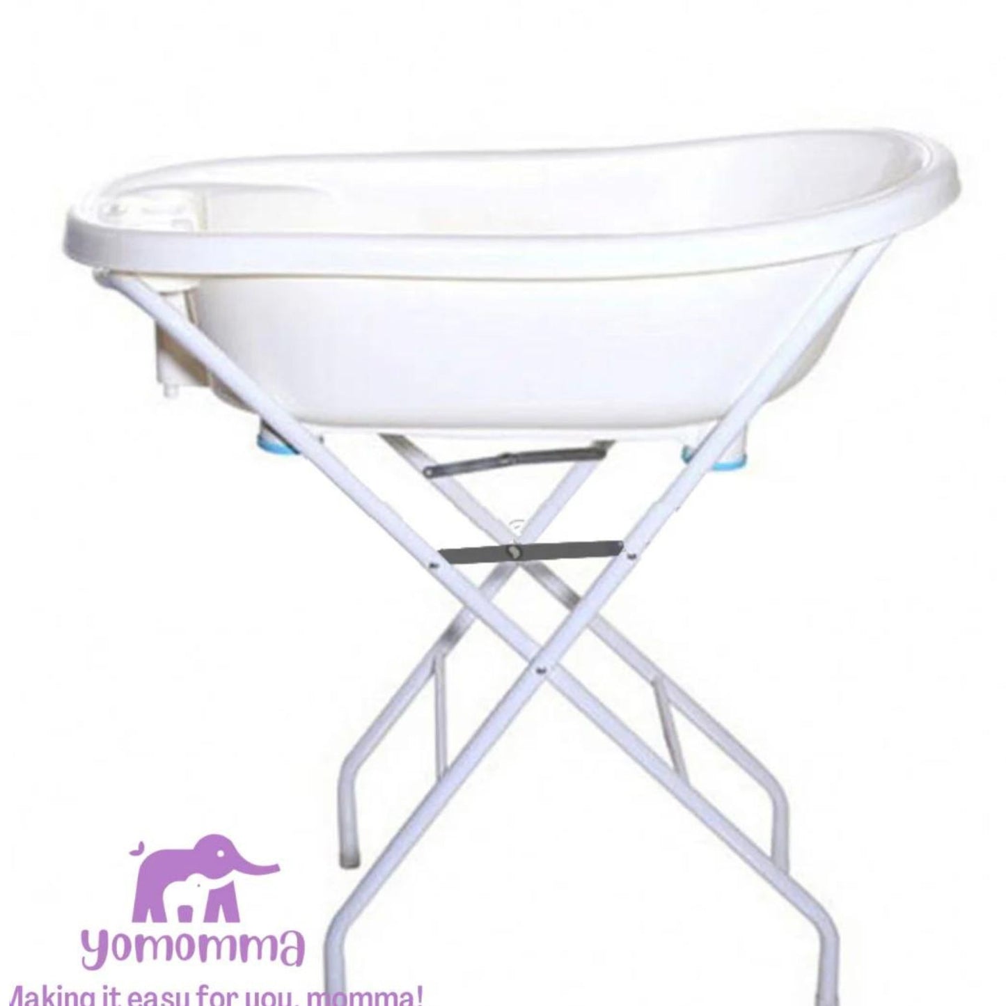 Yomomma Baby Bath Tub with Stand (Newborn-8 Years Old)